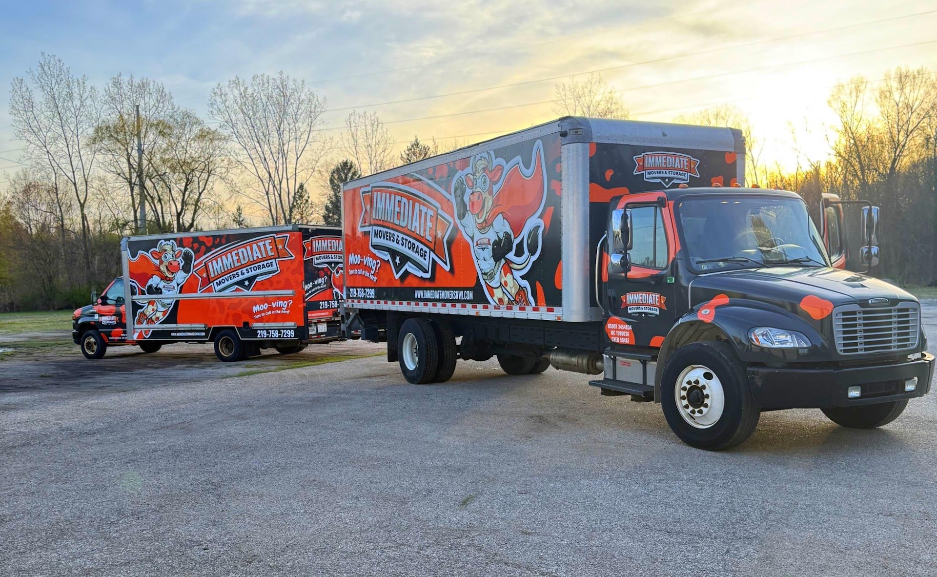 Immediate Movers Trucks