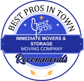 Best Pros In Town - Immediate Movers & Storage